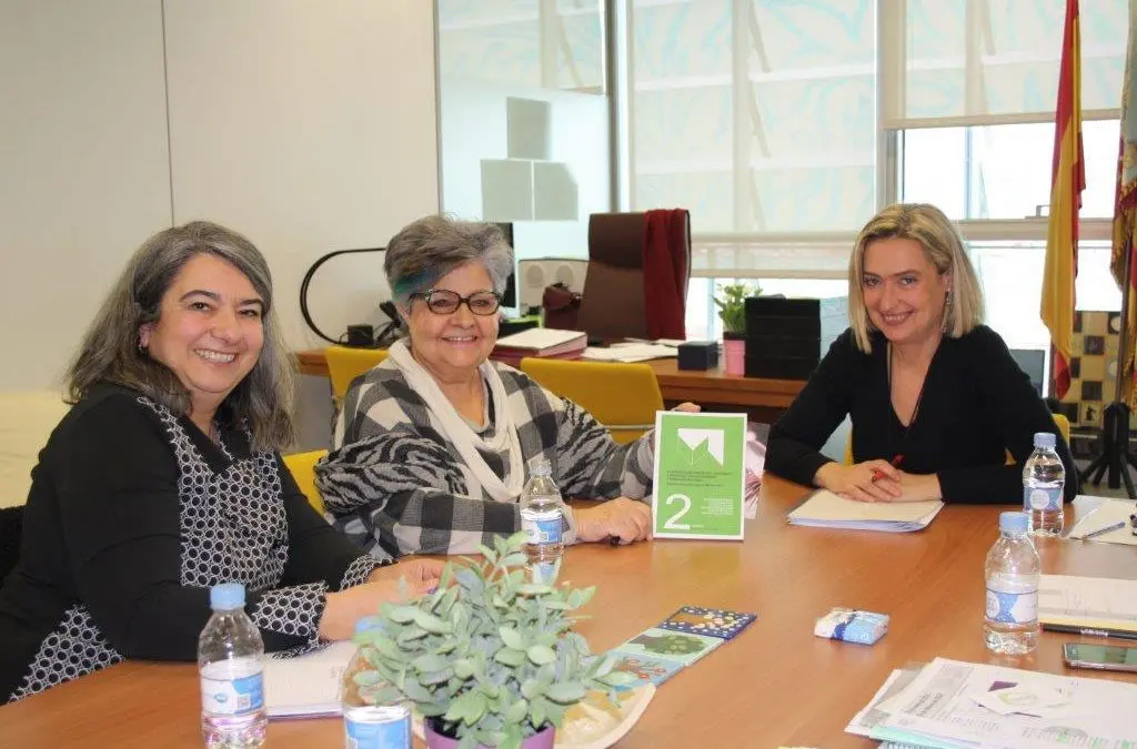 Reunión de Fundación Pilares con Elena Ferrando, Secretaria Autonómica de Servicios Sociales y Autonomía Personal de la Generalitat Valenciana.