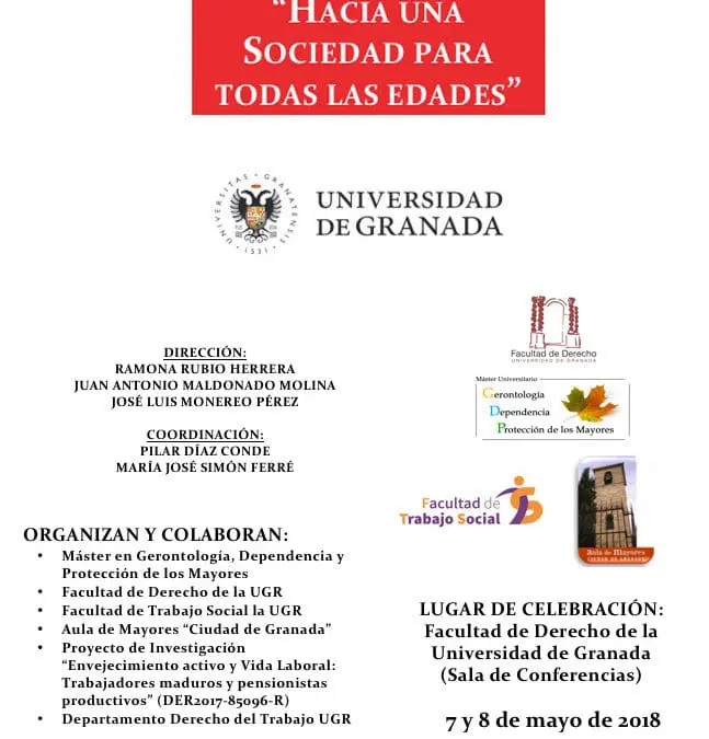 Pilar Rodríguez y Clarisa Ramos-Feijóo participan en las Jornadas ‘Hacia una sociedad para todas las edades’