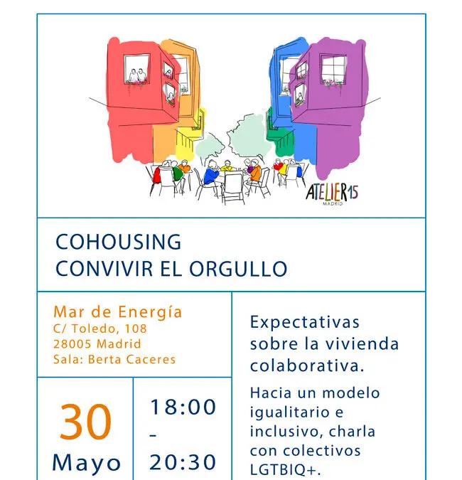 Jornada ‘Cohousing, Convivir con el orgullo’ (Madrid), 30/05/2019