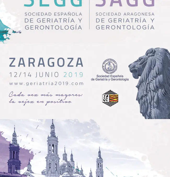Fundación Pilares presente en el 61 Congreso de la SEGG. Zaragoza, 12-14/06/2019