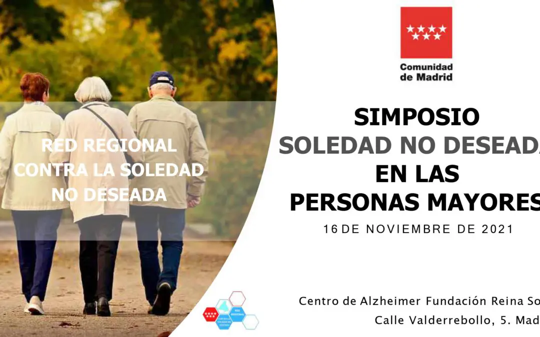 Simposio Soledad No Deseada en las Personas Mayores (16 noviembre)