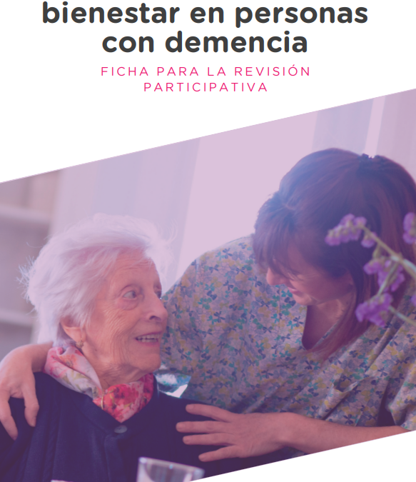 Comunicación y Bienestar en Personas con Demencia – Ficha Para la Revisión Participativa