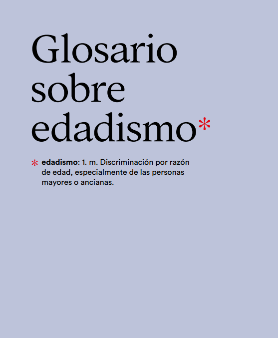 Glosario Sobre Edadismo