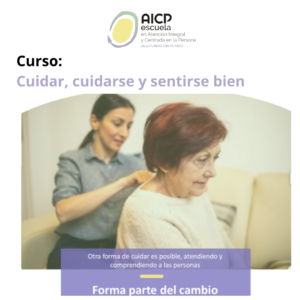 Inscripción: "Cuidar, cuidarse y sentirse bien según el Modelo AICP" Portada Curso Gratuito