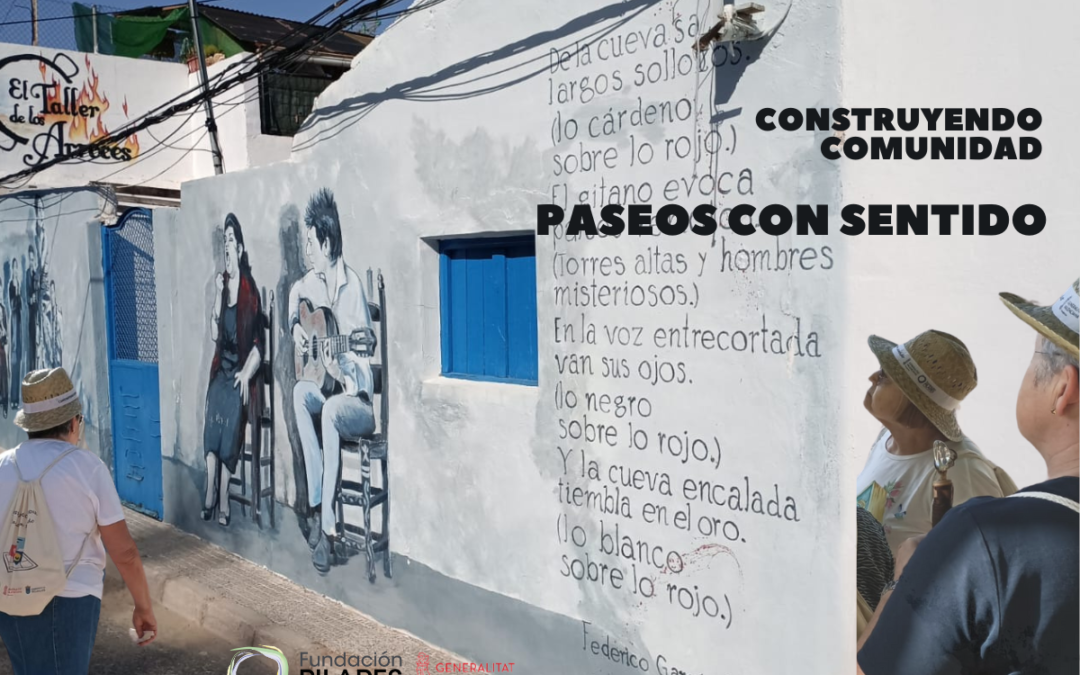 Paseos con sentido para fortalecer las redes comunitarias