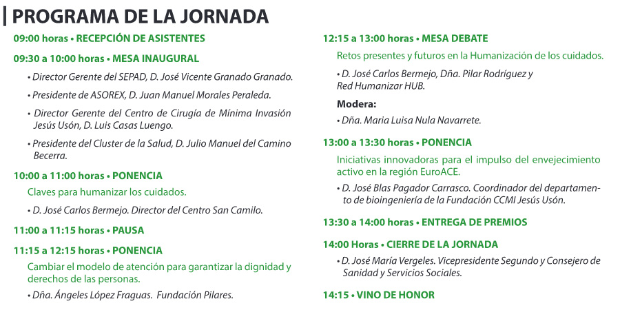 Programa premios Senectud