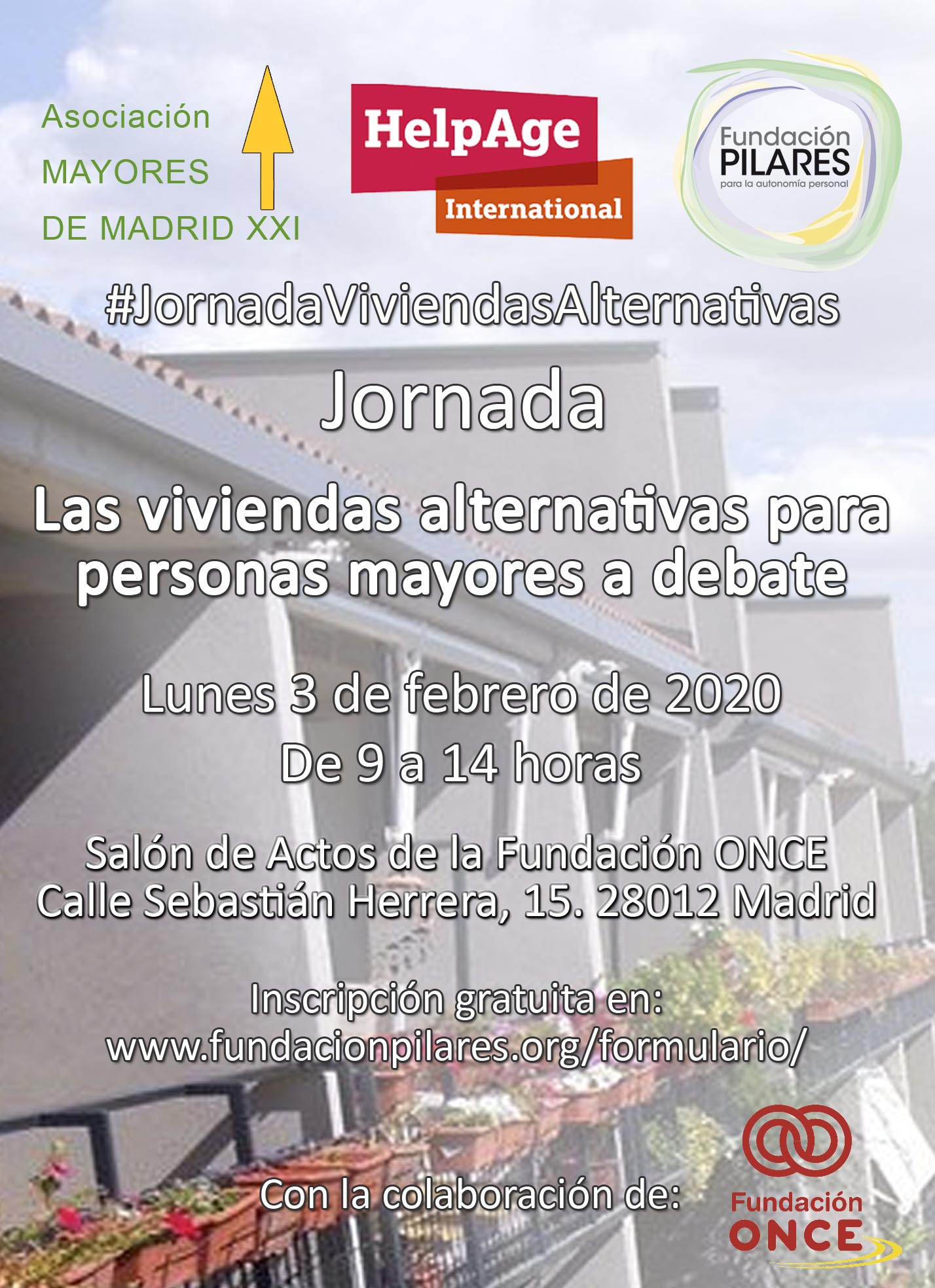 Jornada: Las viviendas alternativas para personas mayores a debate. Madrid, 03/02/2020 Programa Hogar y Café -Viviendas Compartidas entre Personas Mayores-