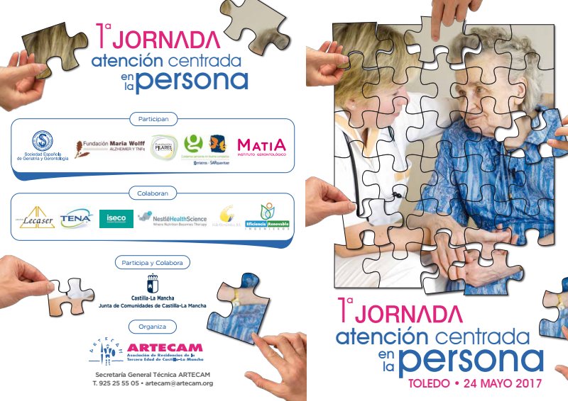 1ª Jornada "Atención Centrada en la Persona". 24/05/2017, Toledo