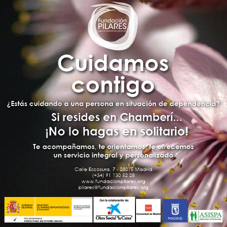 I Congreso de Acción Social. Atención Integrada Social y Sanitaria desde los Servicios Sociales Portada que ilustra el folleto del Programa: Cuidamos Contigo