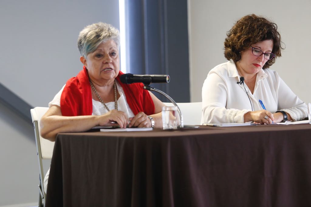 Pilar Rodríguez y Teresa Martínez