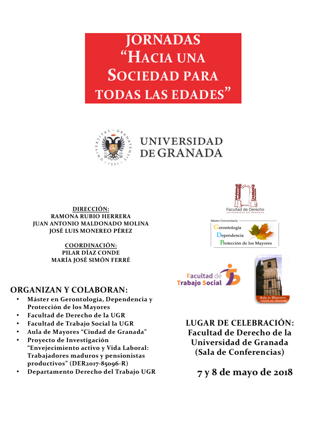 Pilar Rodríguez y Clarisa Ramos-Feijóo participan en las Jornadas 'Hacia una sociedad para todas las edades' Pilar Rodríguez y Clarisa Ramos-Feijóo participan en las Jornadas 'Hacia una sociedad para todas las edades'