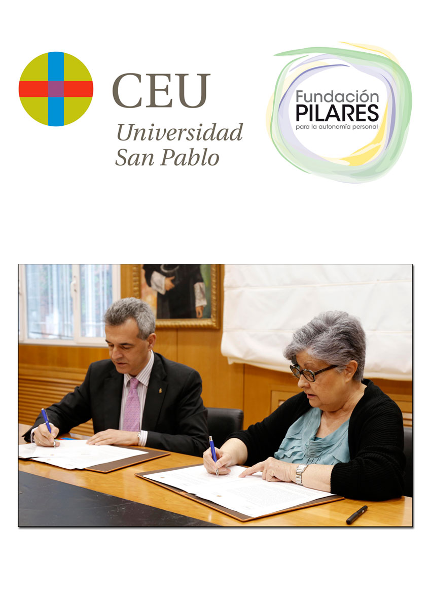 La Universidad CEU San Pablo impartirá un pionero posgrado en 'Intervenciones en Gerontología, Discapacidad y Familias', en colaboración con la Fundación Pilares para la Autonomía Personal Universidad CEU, Fundación Pilares