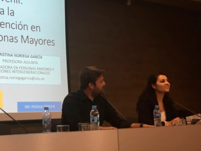 Presentado el Título Propio en Experto Universitario en Intervenciones en Gerontología, Discapacidad y Familias Cristina Noriega García