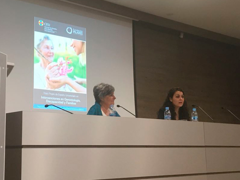 Presentado el Título Propio en Experto Universitario en Intervenciones en Gerontología, Discapacidad y Familias Dossier jornada
