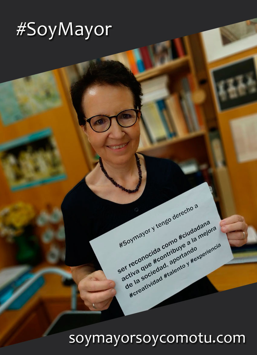 La campaña "#SoyMayor", finalista al Premio "Imagen del Envejecimiento SEGG 2018-2019 #SoyMayor: campaña por el 1 de octubre, Día Internacional de las Personas Mayores
