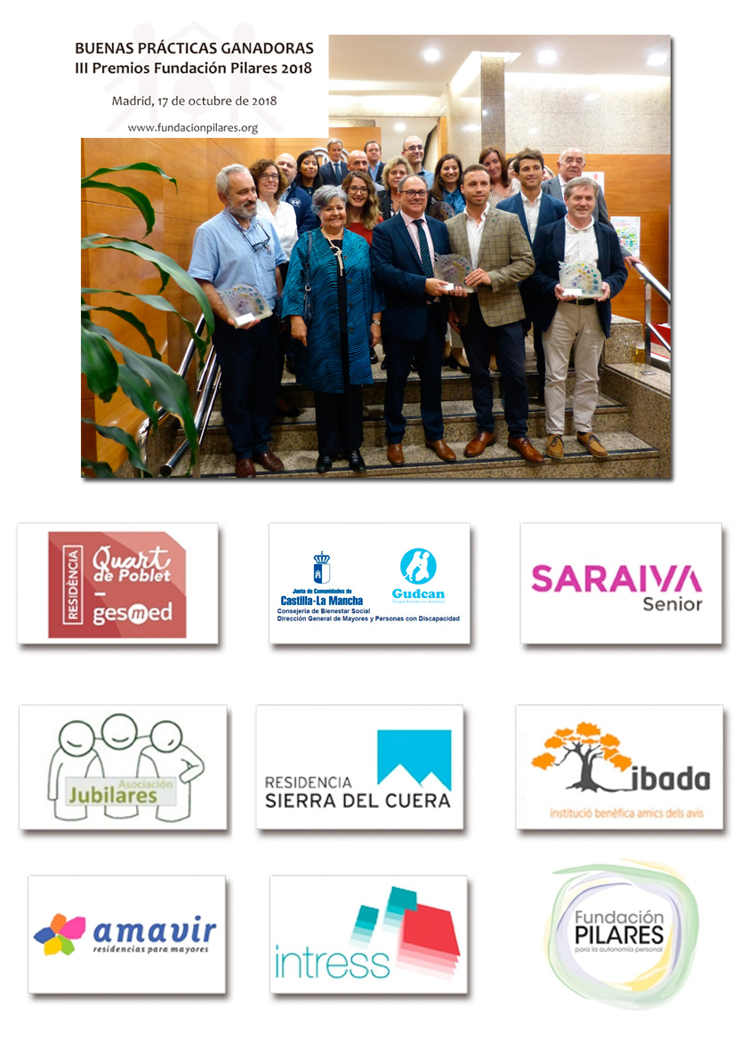 Entregados los III Premios Fundación Pilares a las Buenas Prácticas en AICP