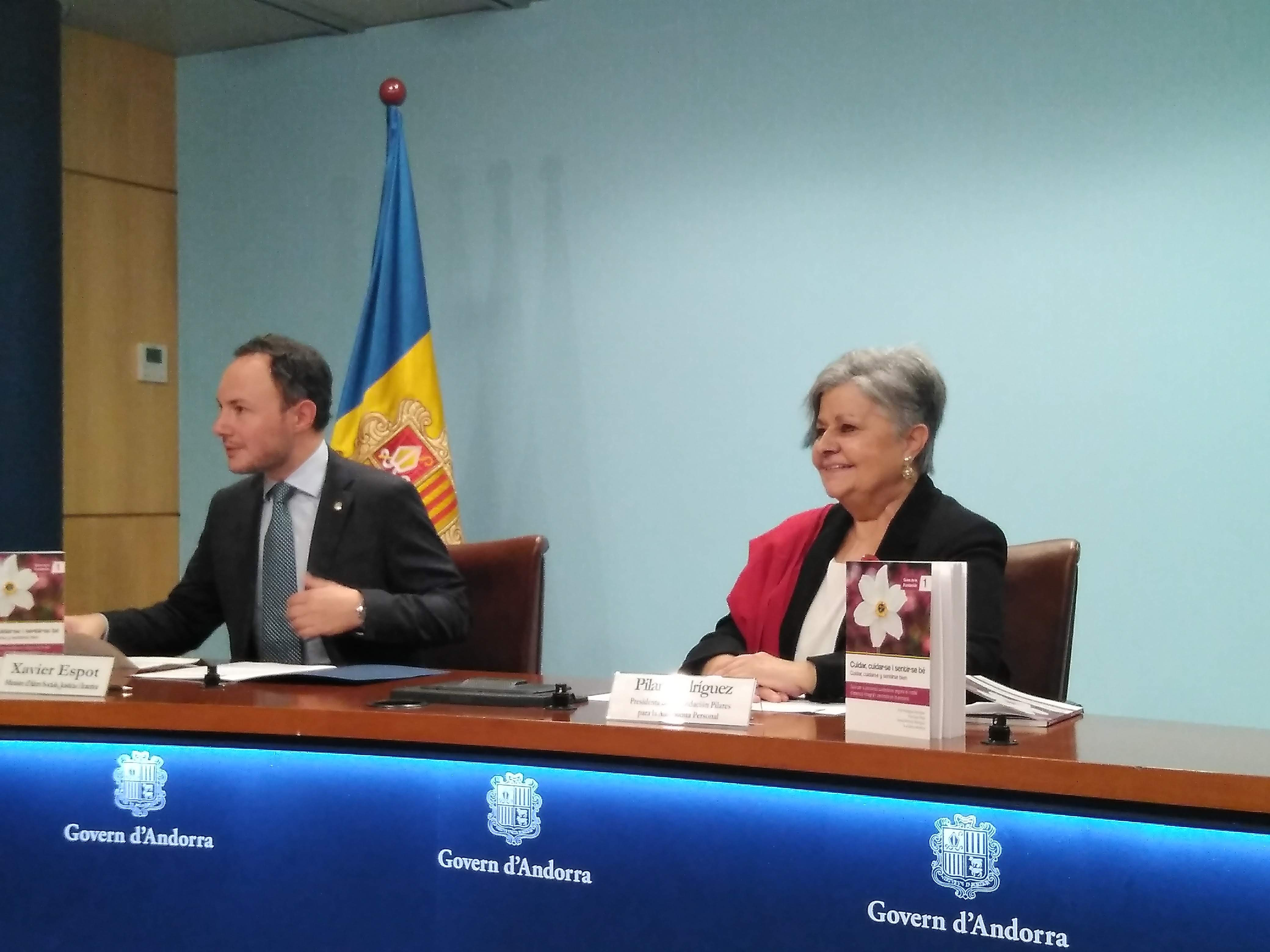Convenio de Colaboración entre el Gobierno de Andorra y la Fundación Pilares Xavier Espot y Pilar Rodríguez Rodríguez