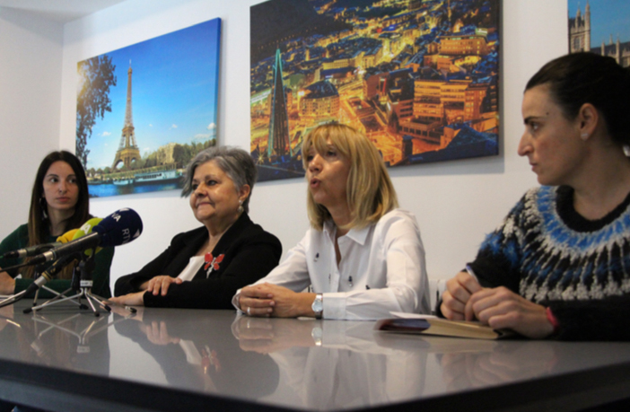 Pilar Rodríguez, Presidenta de la Fundación Pilares, visita l'Escola Especialitzada Nostra Senyora de Meritxell (EENSM) 181105 meritxel foto 01