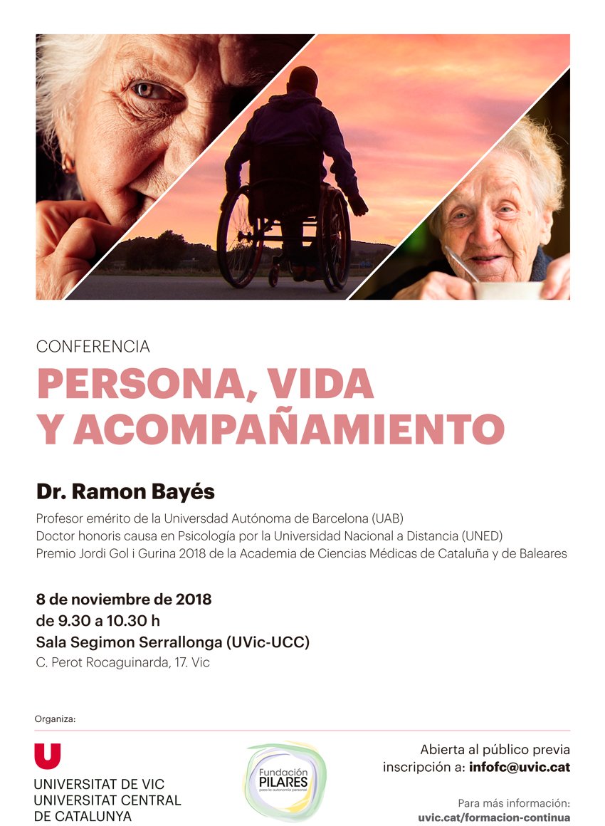Primera sesión Máster AICP. Persona, vida y acompañamiento. Dr. Ramón Bayés