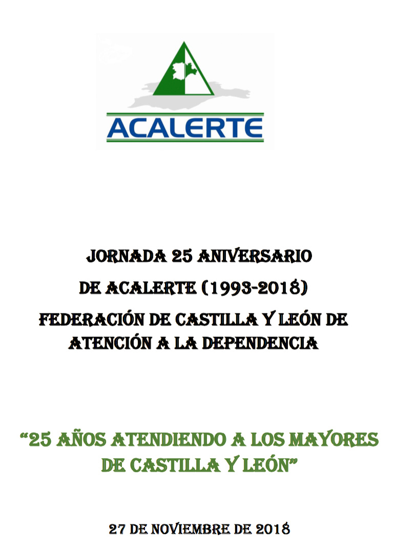 Jornada 25 aniversario de ACALERTE