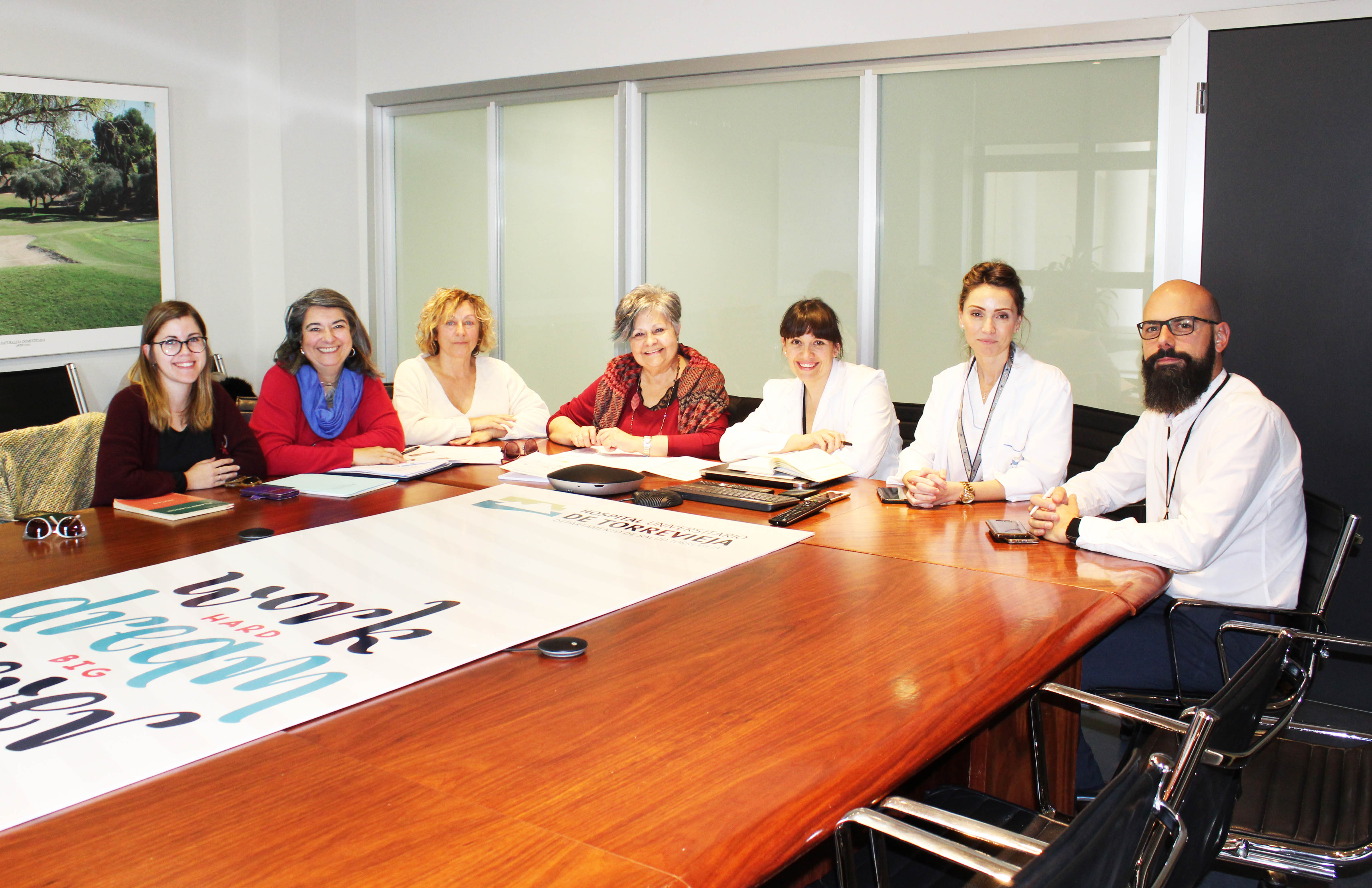 Reunión de trabajo de Fundación Pilares con responsables del Hospital de Torrevieja Fundación Pilares, II Congreso de Gestión de la Dependencia