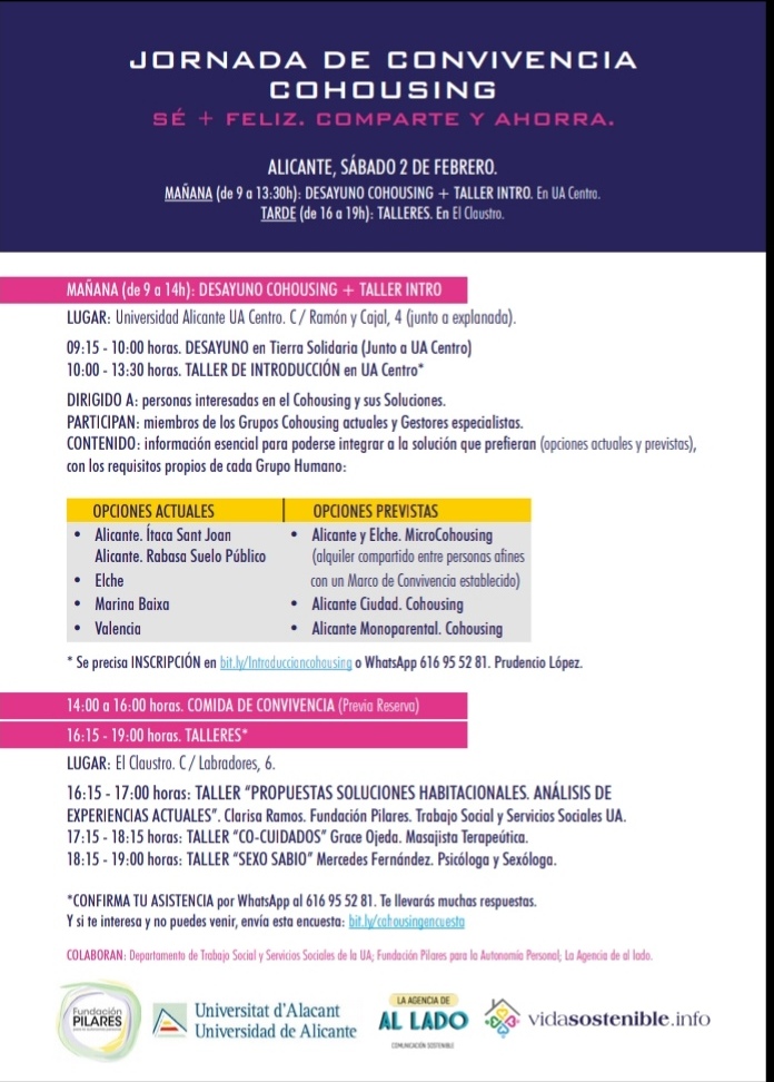 190202 jornada convivencia cohousing alicante programa
