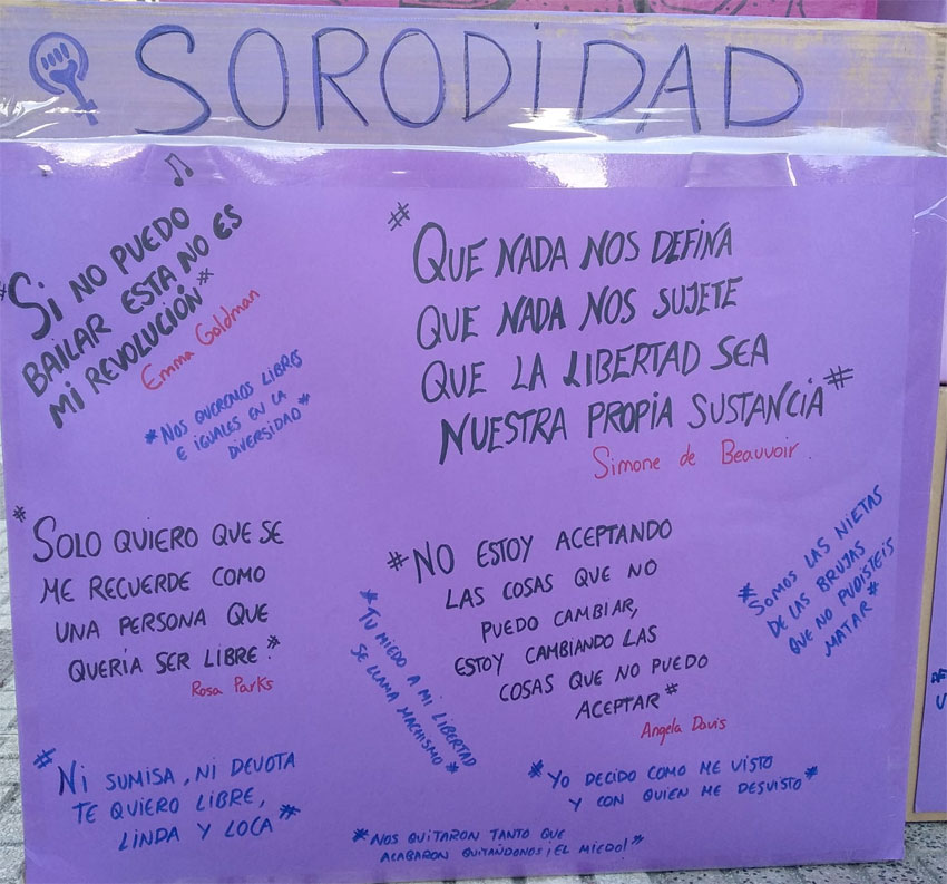 Cartel frases