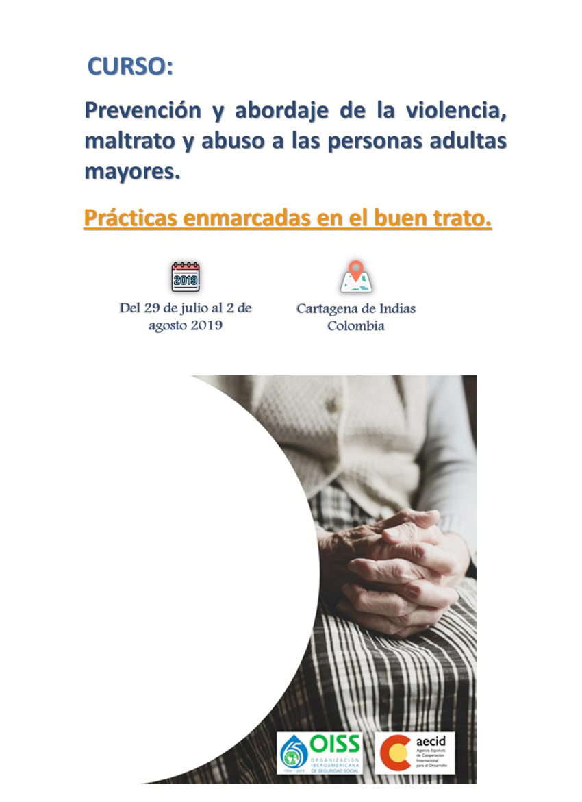 Fundación Pilares presente en el Curso Prevención y abordaje de la violencia, maltrato y abuso a las personas adultas mayores. Cartagena, Colombia Fundación Pilares presente en el curso 'La lucha contra la soledad no deseada en las personas mayores en España' de la UIMP. Santander, 02-04/09/2019