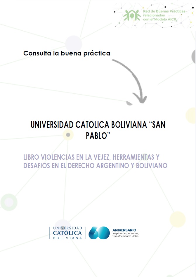 LIBRO 'VIOLENCIAS EN LA VEJEZ', HERRAMIENTAS Y DESAFIOS EN EL DERECHO ARGENTINO Y BOLIVIANO ViolenciasEnLaVejez